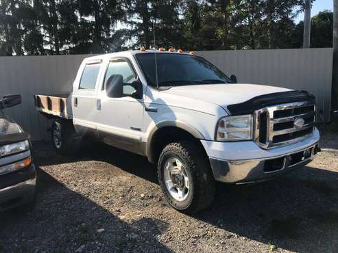 2005 F350 XLT Crew Cab Diesel 4x4 w/ Aluminum Bed REDUCED - cars &... for sale in Somerset, PA