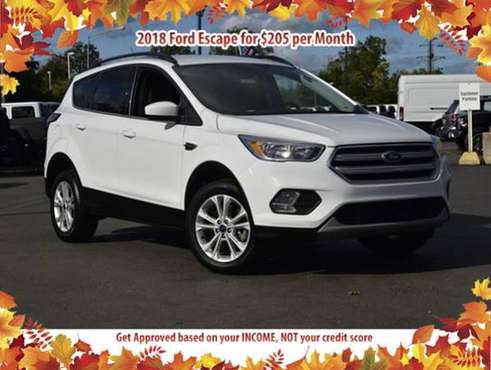 Get a 2018 Ford Escape for $205/mo BAD CREDIT NO PROBLEM - cars &... for sale in Winnetka, IL