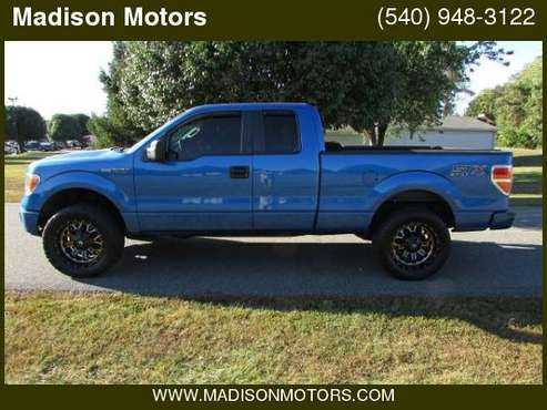 2014 Ford F-150 STX SuperCab 6.5-ft. Bed 4WD 6-Speed Automatic for sale in Madison, VA
