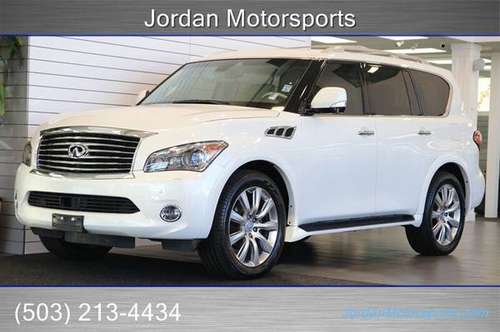 2011 INFINITI QX56 1-OWNER TOURING-THEATRE-PKG 22WHEELS DVD 2012 2013 for sale in Portland, OR