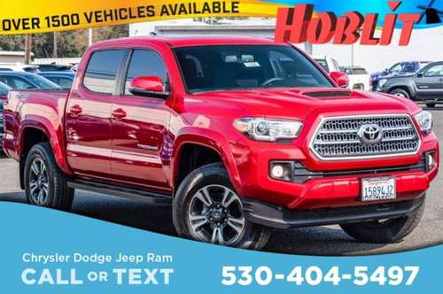 2017 Toyota Tacoma TRD Sport - cars & trucks - by dealer - vehicle... for sale in Woodland, CA