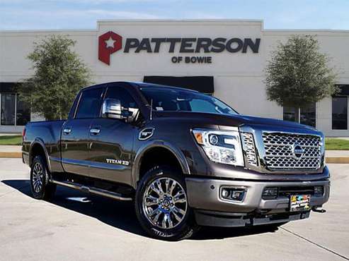 2017 Nissan Titan XD Platinum Reserve - cars & trucks - by dealer -... for sale in Bowie, TX