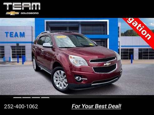 2010 Chevy Chevrolet Equinox LTZ suv Red - - by dealer for sale in Goldsboro, NC