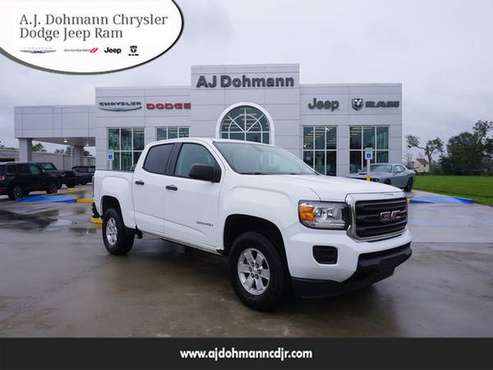 2016 GMC Canyon 2WD 128WB - cars & trucks - by dealer - vehicle... for sale in Plaquemine, LA