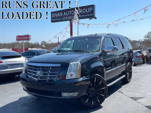 2007 CADILLAC ESCALADE RUNS GREAT CUSTOM WHEELS - - by for sale in Feasterville Trevose, PA