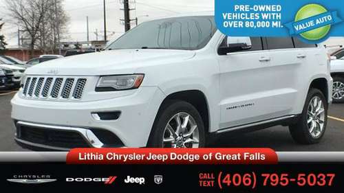 2014 Jeep Grand Cherokee 4WD 4dr Summit - cars & trucks - by dealer... for sale in Great Falls, MT
