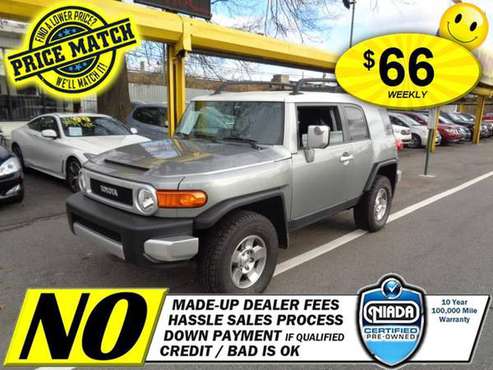2010 Toyota FJ Cruiser 4WD 4dr Auto (Natl) EVERYONE DRIVES! NO TURN for sale in Elmont, NY
