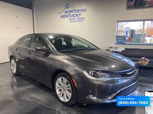 2015 Chrysler 200 Limited - Call/Text - cars & trucks - by dealer -... for sale in Cold Spring, OH
