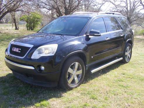 2009 GMC Acadia SLT Black Leather for sale in ENID, OK