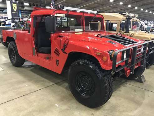 Military Humvee Truck 4X4 Pickup - RED | On-Road Title | Am General for sale in Tulsa, TX