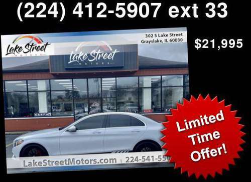 2017 Mercedes-Benz C-Class C 300 - cars & trucks - by dealer -... for sale in Grayslake, IL
