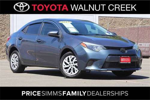 2015 Toyota Corolla Call for availability - - by for sale in ToyotaWalnutCreek.com, CA