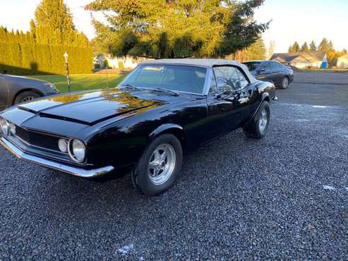 1967 Camaro convertible - cars & trucks - by owner - vehicle... for sale in Salem, OR