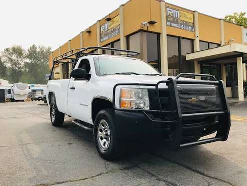 2010 CHEVROLET SILVERADO WORK TRUCK 4WD CLEAN TITLE DRIVES GREAT!!!... for sale in Kent, WA