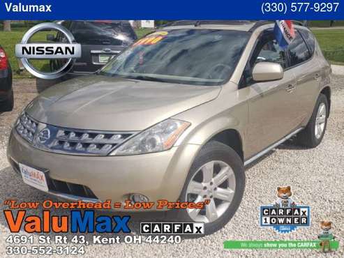 2006 Nissan Murano 4dr SL AWD Auto - - by dealer for sale in kent, OH
