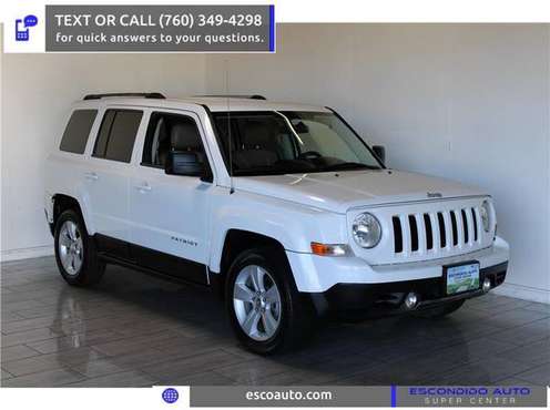 2011 Jeep Patriot Latitude X - GOOD/BAD/NO CREDIT OK! - cars &... for sale in Escondido, CA