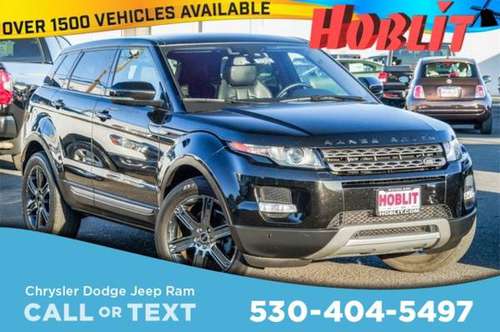 2013 Land Rover Range Rover Evoque Pure - cars & trucks - by dealer... for sale in Woodland, CA