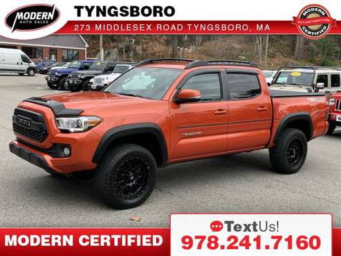 2017 Toyota Tacoma TRD Sport - cars & trucks - by dealer - vehicle... for sale in Tyngsboro, MA