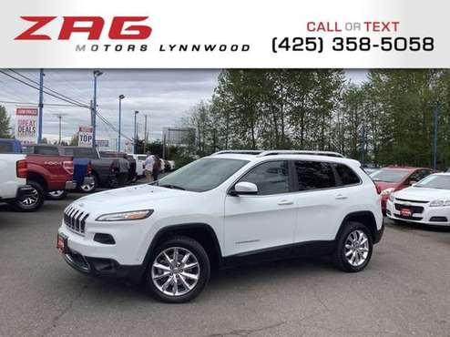 2014 Jeep Cherokee - - by dealer - vehicle automotive for sale in Lynnwood, WA