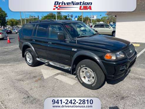 2003 *Mitsubishi* *Montero Sport* *4dr 4WD ES* BLACK - cars & trucks... for sale in Bradenton, FL