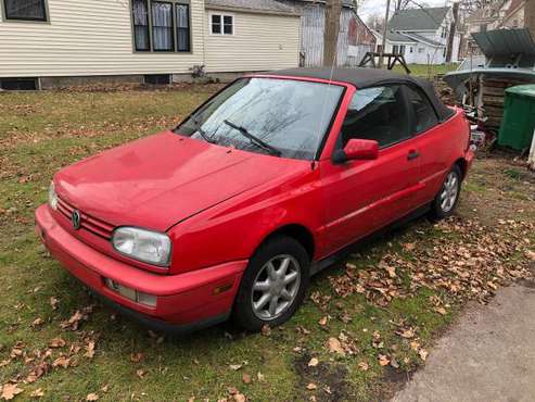 Volkswagen Cabrio Convertible - cars & trucks - by owner - vehicle... for sale in Union City, MI