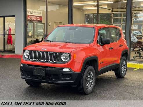2016 Jeep Renegade 4x4 4WD Sport ! 1 5 Lift! 6 Speed Manual! CLEAN for sale in Portland, OR