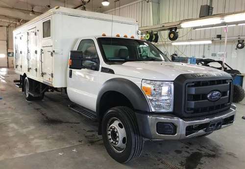 2015 Ford F550 XL - 17ft Refrigerated Box Truck - 2WD 6.8L V10-... for sale in Dassel, MN