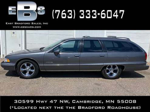 1991 Chevrolet Caprice 4dr Wagon - - by dealer for sale in Cambridge (Bradford), MN, MN