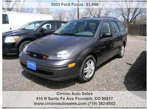 2003 Ford Focus SE 4dr Wagon - - by dealer - vehicle for sale in Fountain, CO
