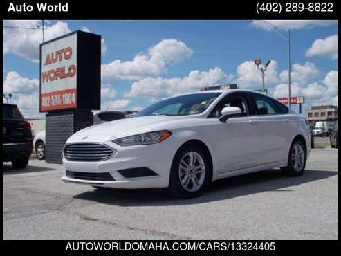 2018 Ford Fusion SE FWD - cars & trucks - by dealer - vehicle... for sale in Omaha, NE