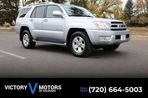 2003 Toyota 4Runner Limited - cars & trucks - by dealer - vehicle... for sale in Longmont, CO