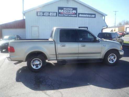 ! 2001 FORD F-150 LARIAT CREWCAB! - - by dealer for sale in Greenbrier, TN