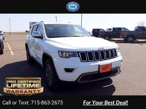 2020 Jeep Grand Cherokee Limited suv White - - by for sale in Thorp, WI