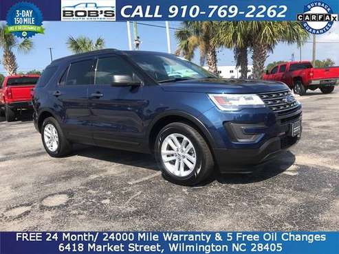 2017 FORD EXPLORER BASE Wilmington NC for sale in Wilmington, NC