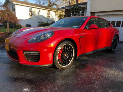 Hot Red Porsche Panamera GTS - cars & trucks - by owner - vehicle... for sale in Westbury , NY
