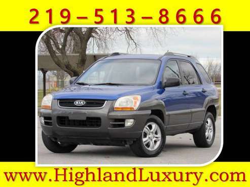 2006 KIA NEW SPORTAGE*WARRANTY*V6*GR8 TIRES*ONE OWNER*ONLY 84K... for sale in Highland, IL