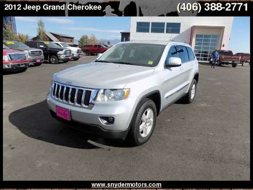 2012 Jeep Grand Cherokee Laredo, 3.6L V6, BACK UP CAMERA, ONLY 137K... for sale in Belgrade, MT