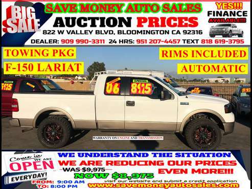2006 FORD F-150> TOWING PKG>EXTRA CLEAN>CALL 24HR - cars & trucks -... for sale in BLOOMINGTON, CA