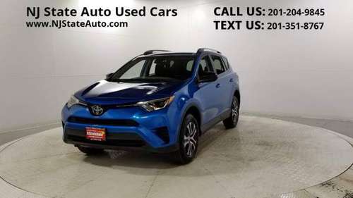 2017 *Toyota* *RAV4* *LE FWD* Galactic Aqua Mica - cars & trucks -... for sale in Jersey City, NY