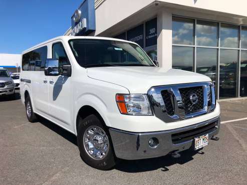 (((2018 NISSAN NV PASSENGER SL))) SEATS 12! CALL KYLE! for sale in Kahului, HI