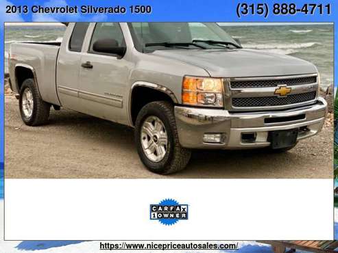 2013 Chevrolet Silverado 1500 4WD Ext Cab 143 5 LT for sale in new haven, NY