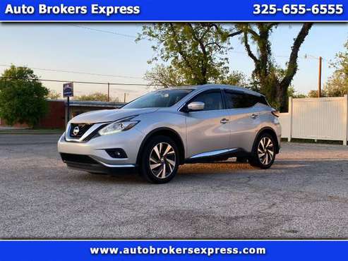 2015 Nissan Murano Platinum FWD - - by dealer for sale in SAN ANGELO, TX