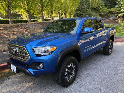 2016 Toyota Tacoma Double Cab SR5 TRD 4WD --Navi, Clean title,... for sale in Kirkland, WA