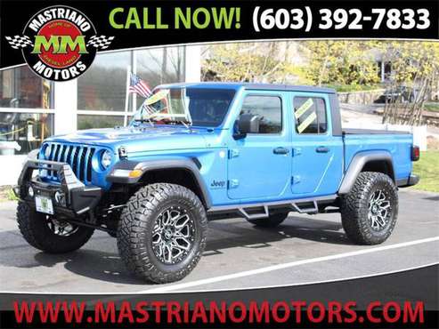 2020 Jeep Gladiator SPORT ONE OF A KIND MUST SEE ONLY 8, 840 MILES for sale in Salem, MA