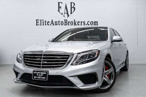 2016 *Mercedes-Benz* *S-Class* *4dr Sedan AMG S 63 4MAT for sale in Gaithersburg, MD