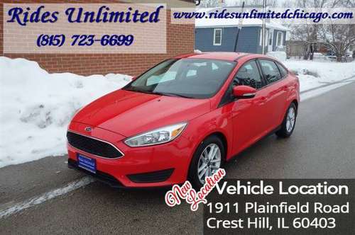 2015 Ford Focus SE - - by dealer - vehicle automotive for sale in Crest Hill, IL