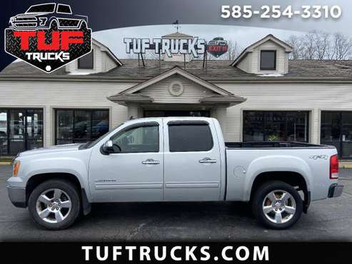 2012 GMC Sierra 1500 SLT Crew Cab 4WD - - by dealer for sale in Rush, NY