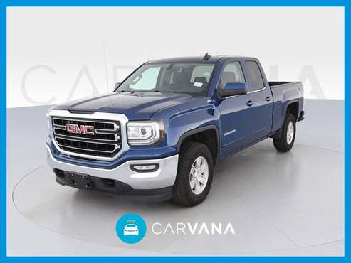 2017 GMC Sierra 1500 Double Cab SLE Pickup 4D 6 1/2 ft pickup Blue for sale in QUINCY, MA