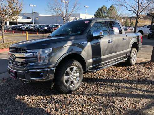 2018 Ford F150 Lariat crew cab 4WD Ecoboost fully loaded - cars &... for sale in Denver , CO
