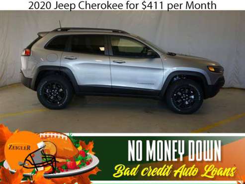 $411/mo 2020 Jeep Cherokee Bad Credit & No Money Down OK - cars &... for sale in Clarendon Hills, IL